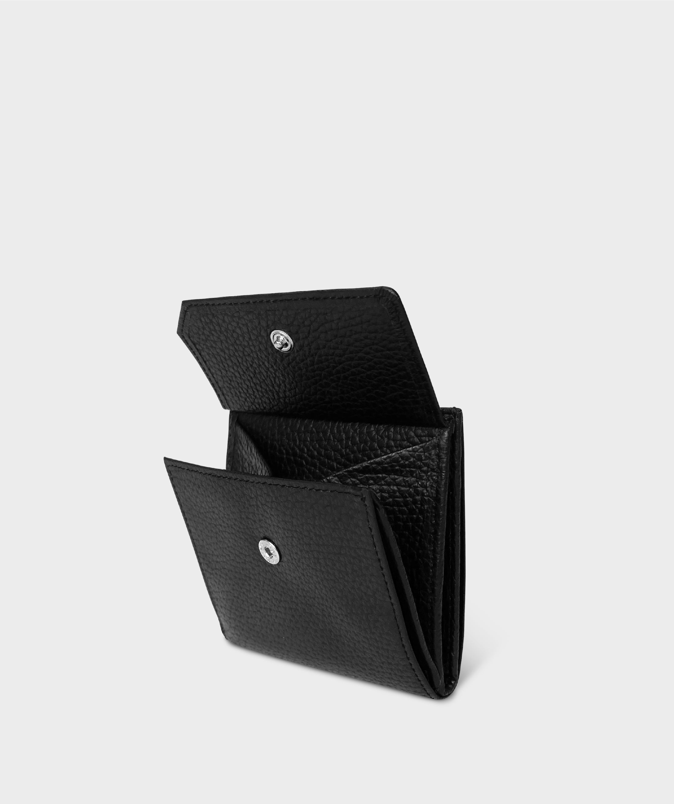 Taglich たぐりっひ タグリッヒ タグリッヒ - 革小物オンラインストア マジックポケット二つ折り財布 アドリア ブラック