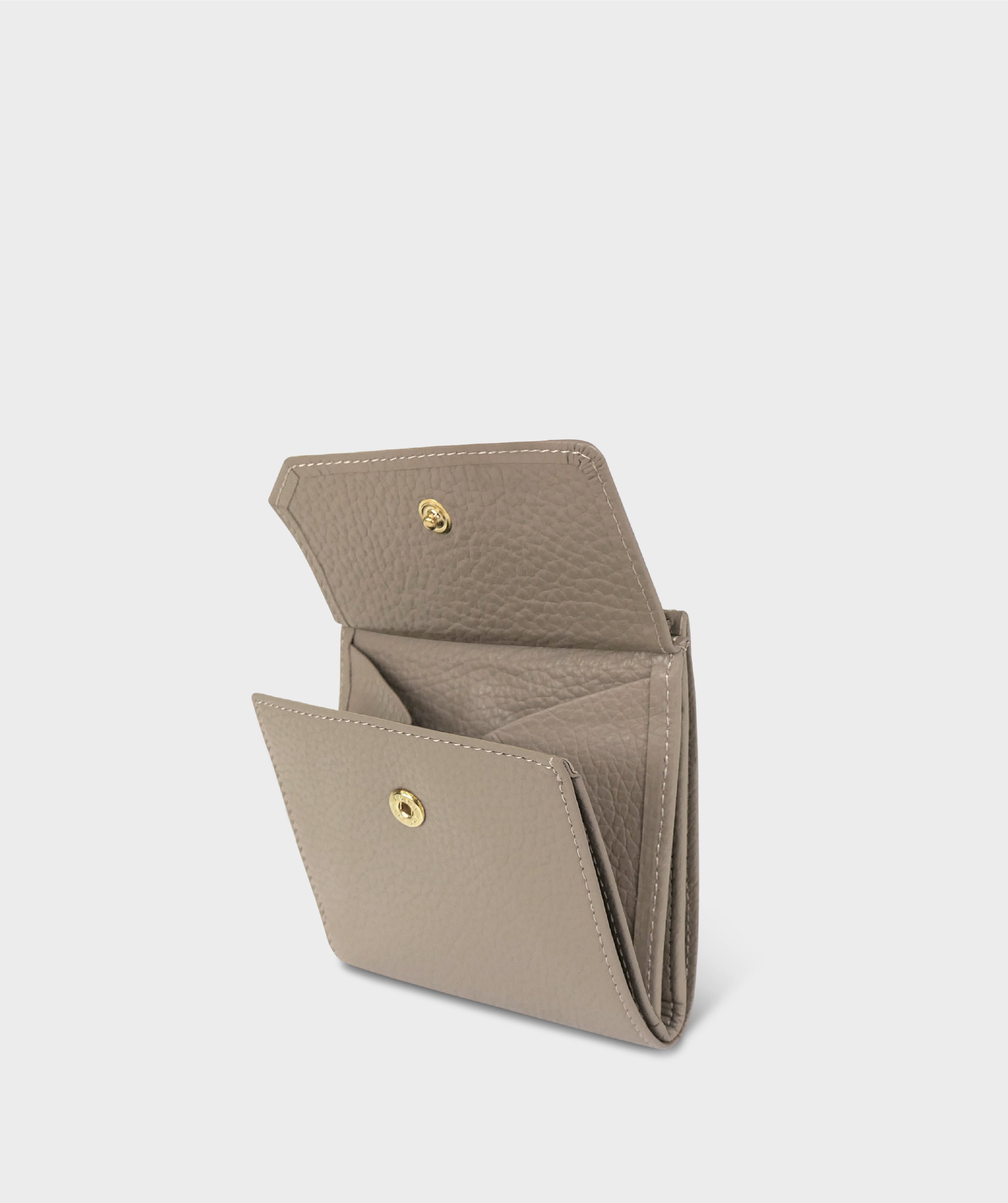 Taglich たぐりっひ タグリッヒ TAGLICH - 革小物オンラインストア マジックポケット二つ折り財布 アドリア グレージュ