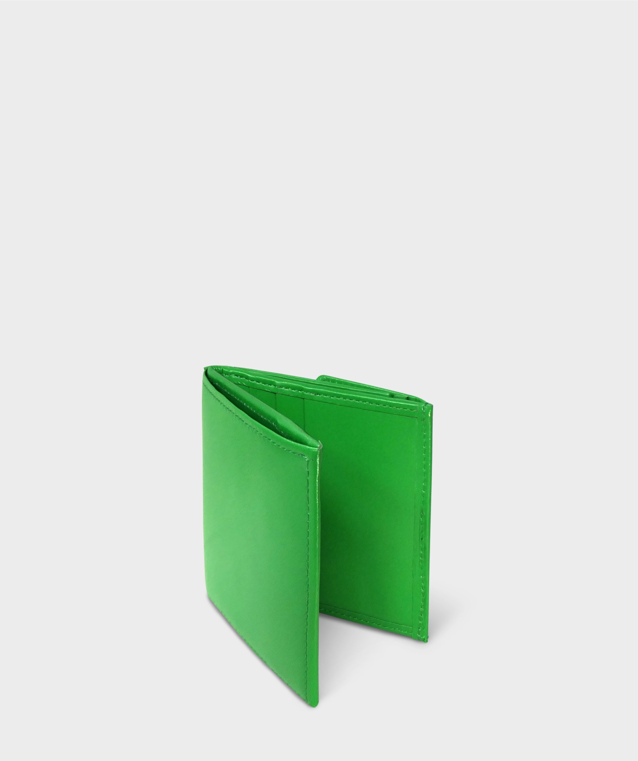 Taglich たぐりっひ タグリッヒ タグリッヒ- 革小物オンラインストア マジックポケット二つ折り財布 シフォン マラカイトグリーン