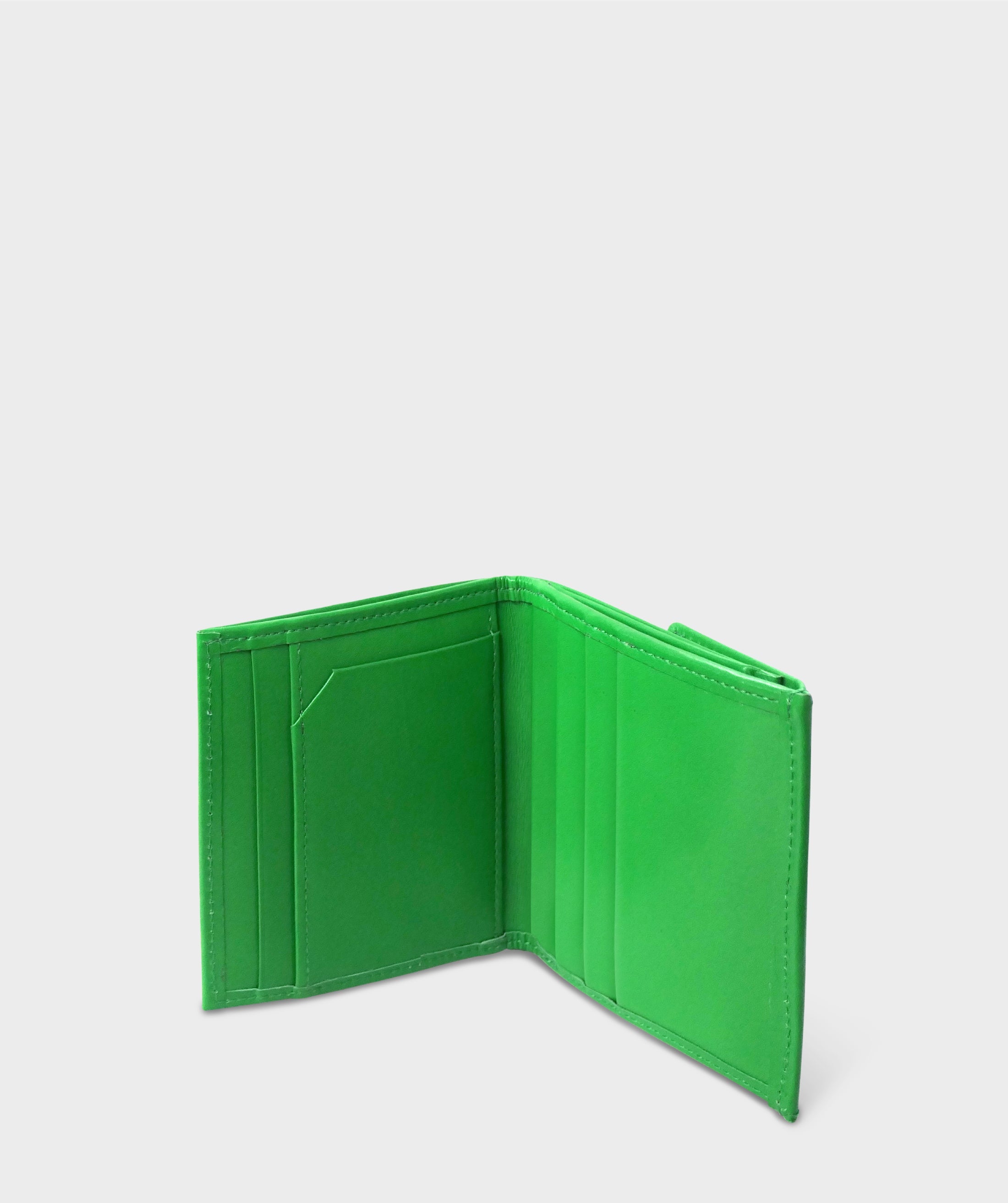 Taglich たぐりっひ タグリッヒ タグリッヒ- 革小物オンラインストア マジックポケット二つ折り財布 シフォン マラカイトグリーン