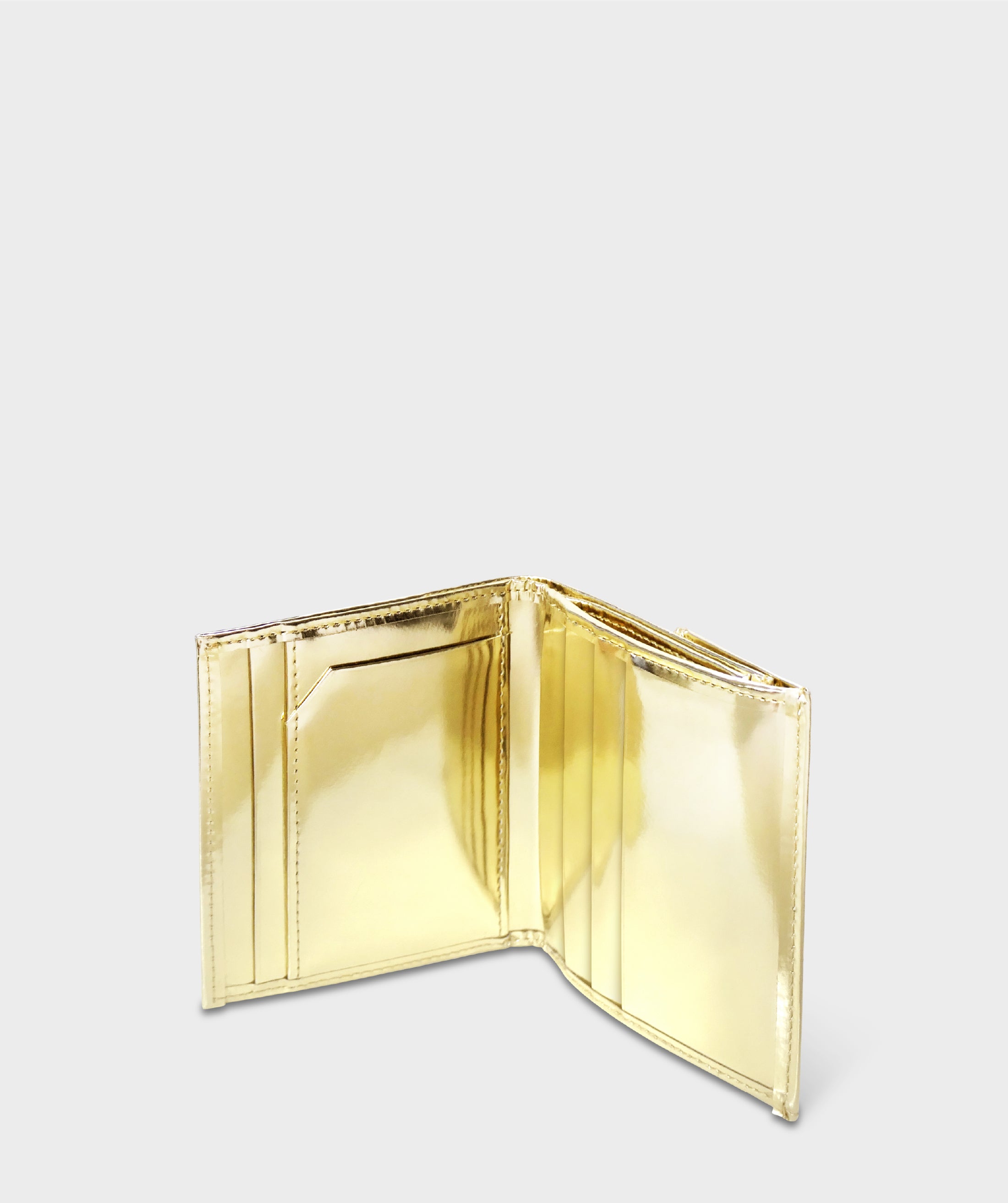 Taglich たぐりっひ タグリッヒ タグリッヒ- 革小物オンラインストア マジックポケット二つ折り財布 ステン ゴールド