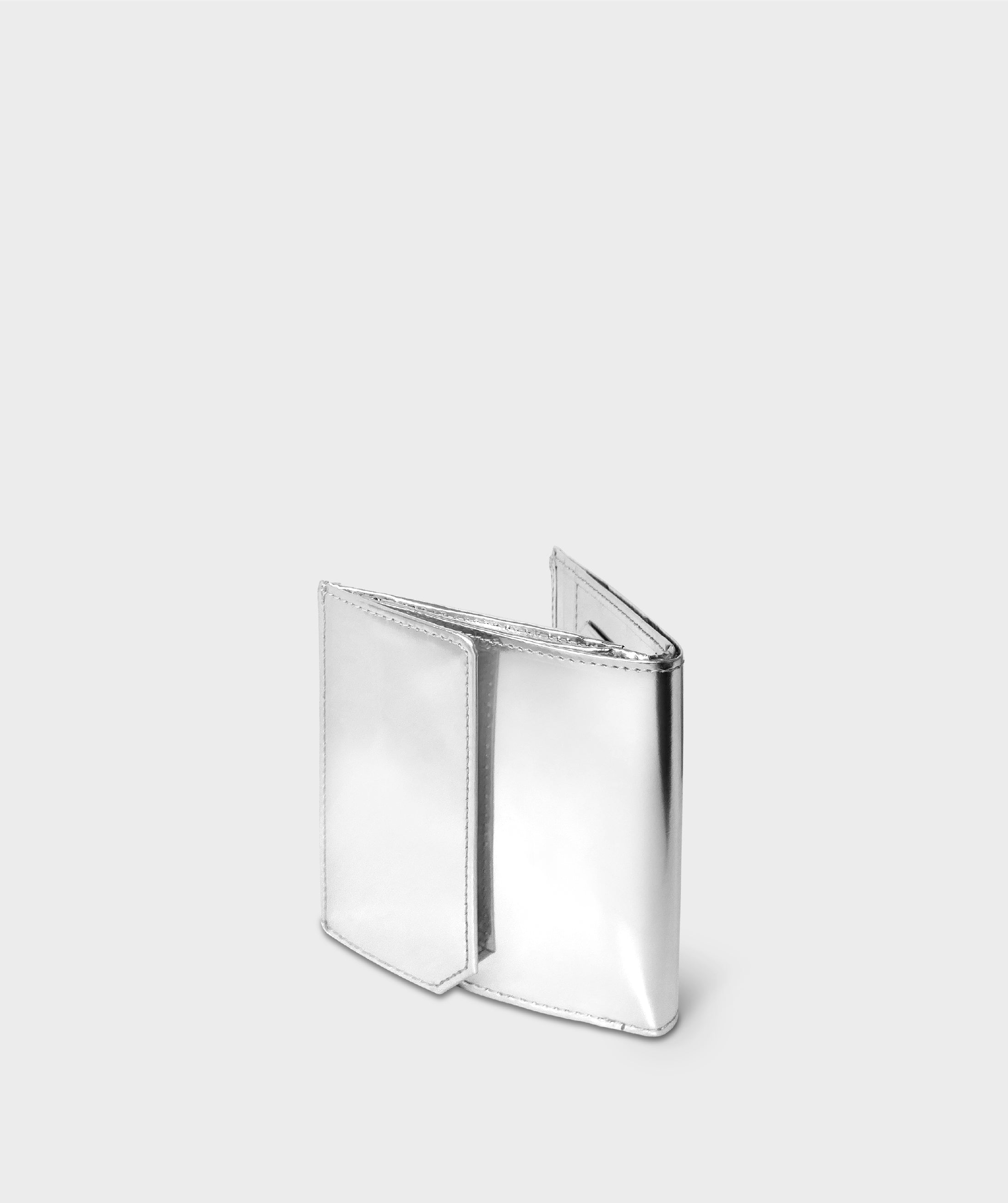 Taglich たぐりっひ タグリッヒ タグリッヒ- 革小物オンラインストア マジックポケット二つ折り財布 ステン シルバー