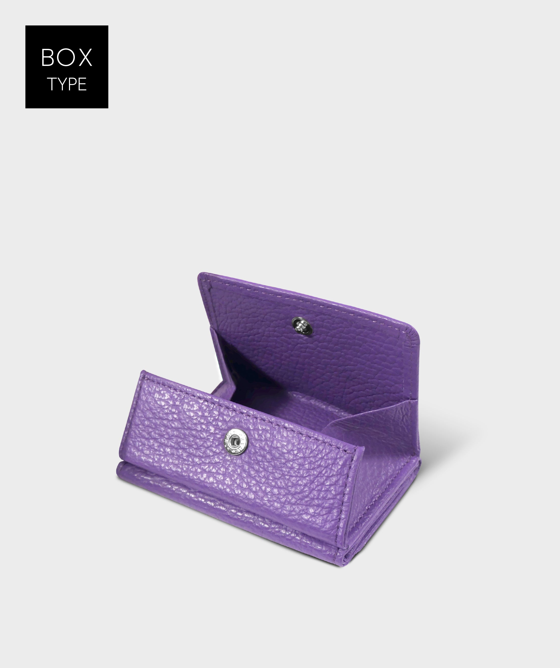 Taglich たぐりっひ タグリッヒ TAGLICH - 革小物オンラインストア 極小三つ折り財布 +1ポケット アドリア アケビ【ボックスタイプのみ】