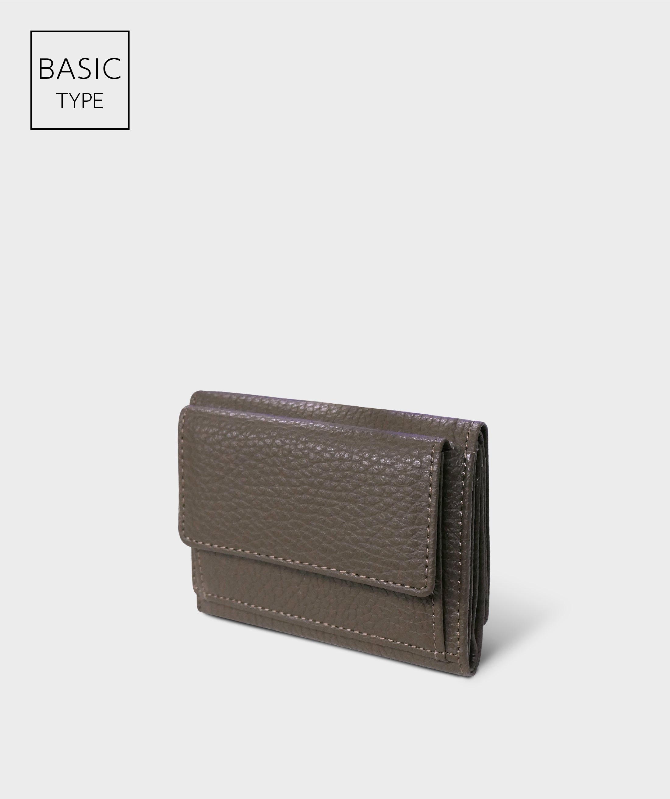 Taglich たぐりっひ タグリッヒ タグリッヒ - 革小物オンラインストア 極小三つ折り財布 アドリア エトープ