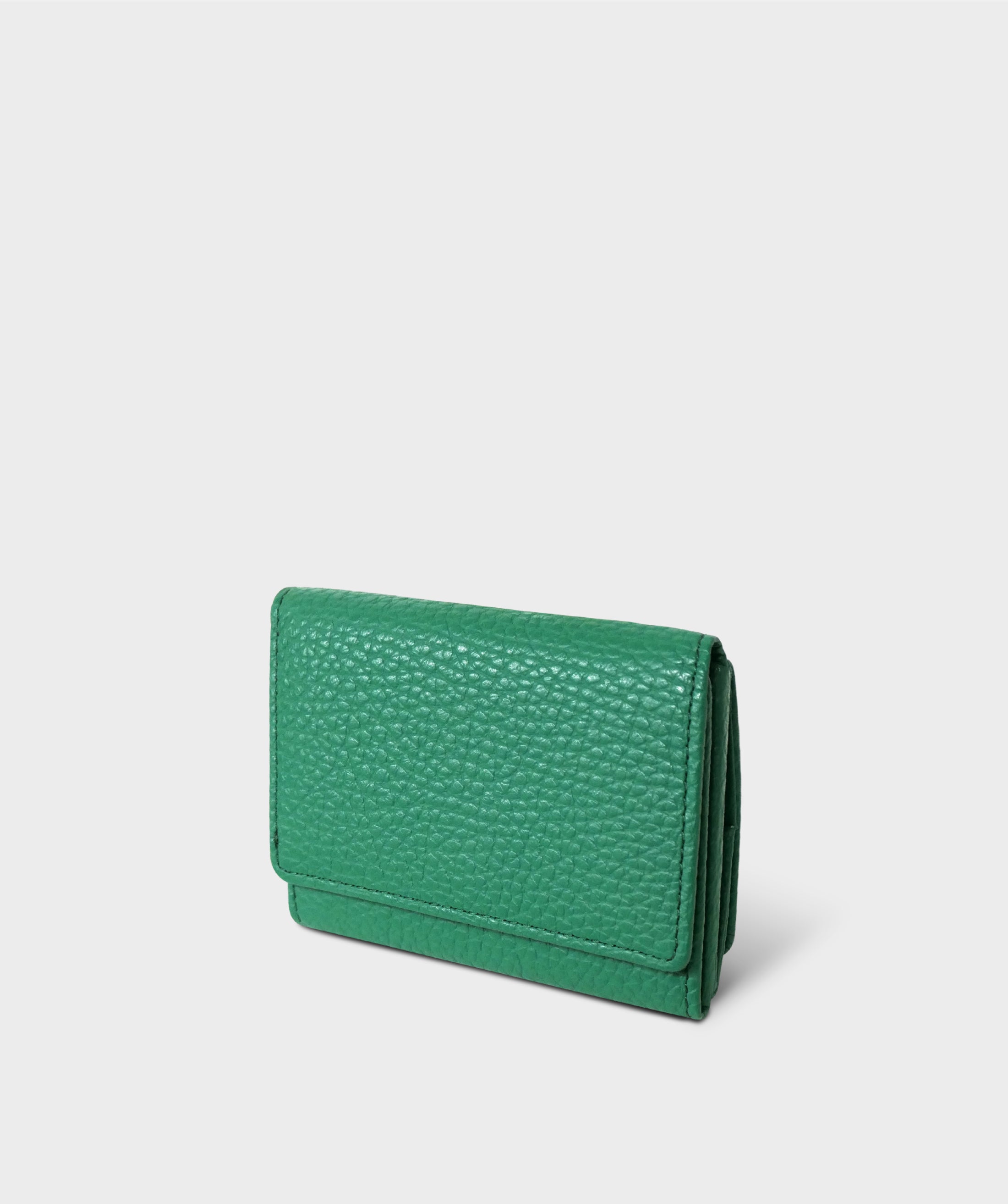 Taglich たぐりっひ タグリッヒ TAGLICH - 革小物オンラインストア 極小三つ折り財布 +1ポケット アドリア グリーン【ボックスタイプ】