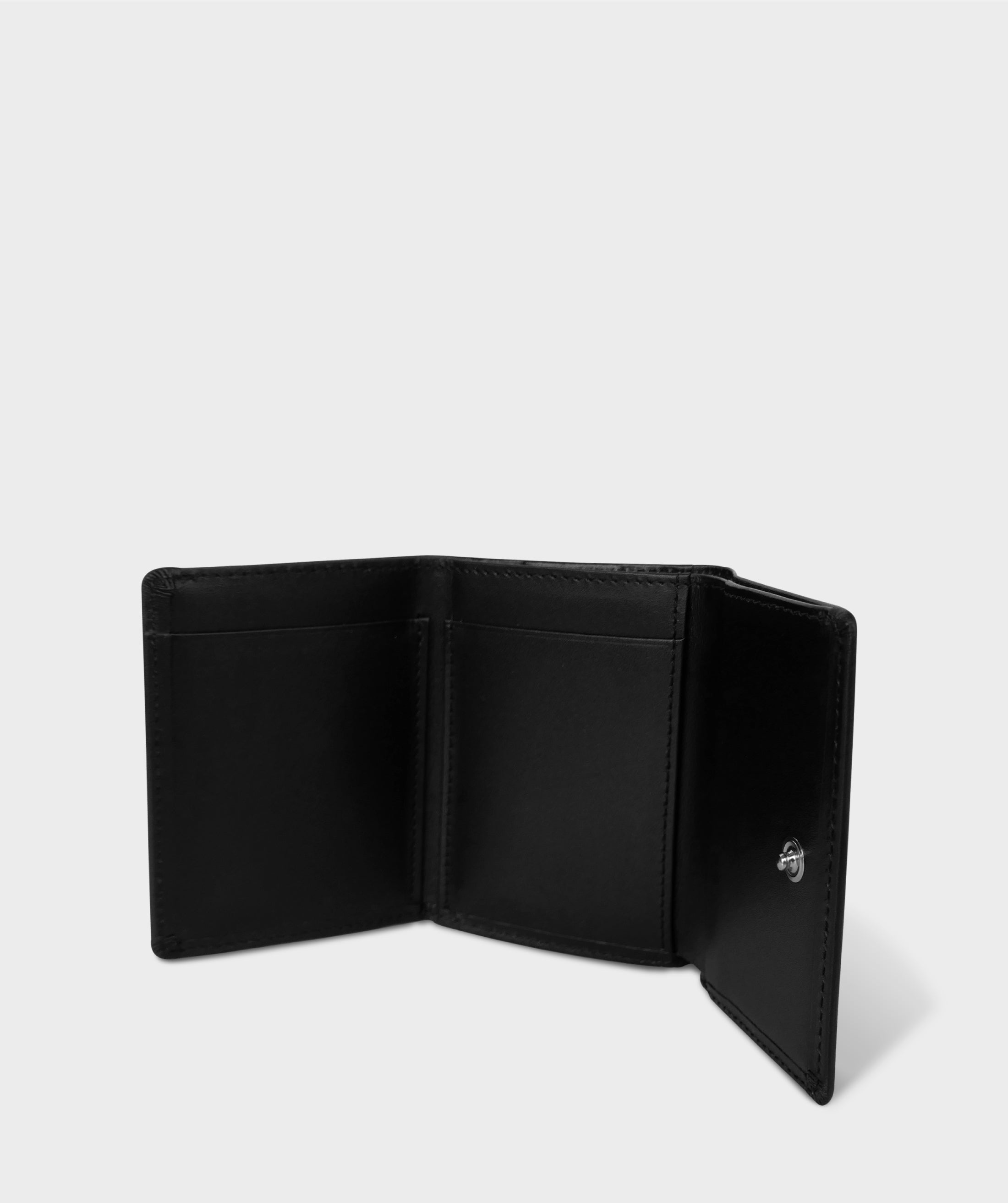 Taglich たぐりっひ タグリッヒ タグリッヒ - 革小物オンラインストア 極小三つ折り財布 シフォン ブラック