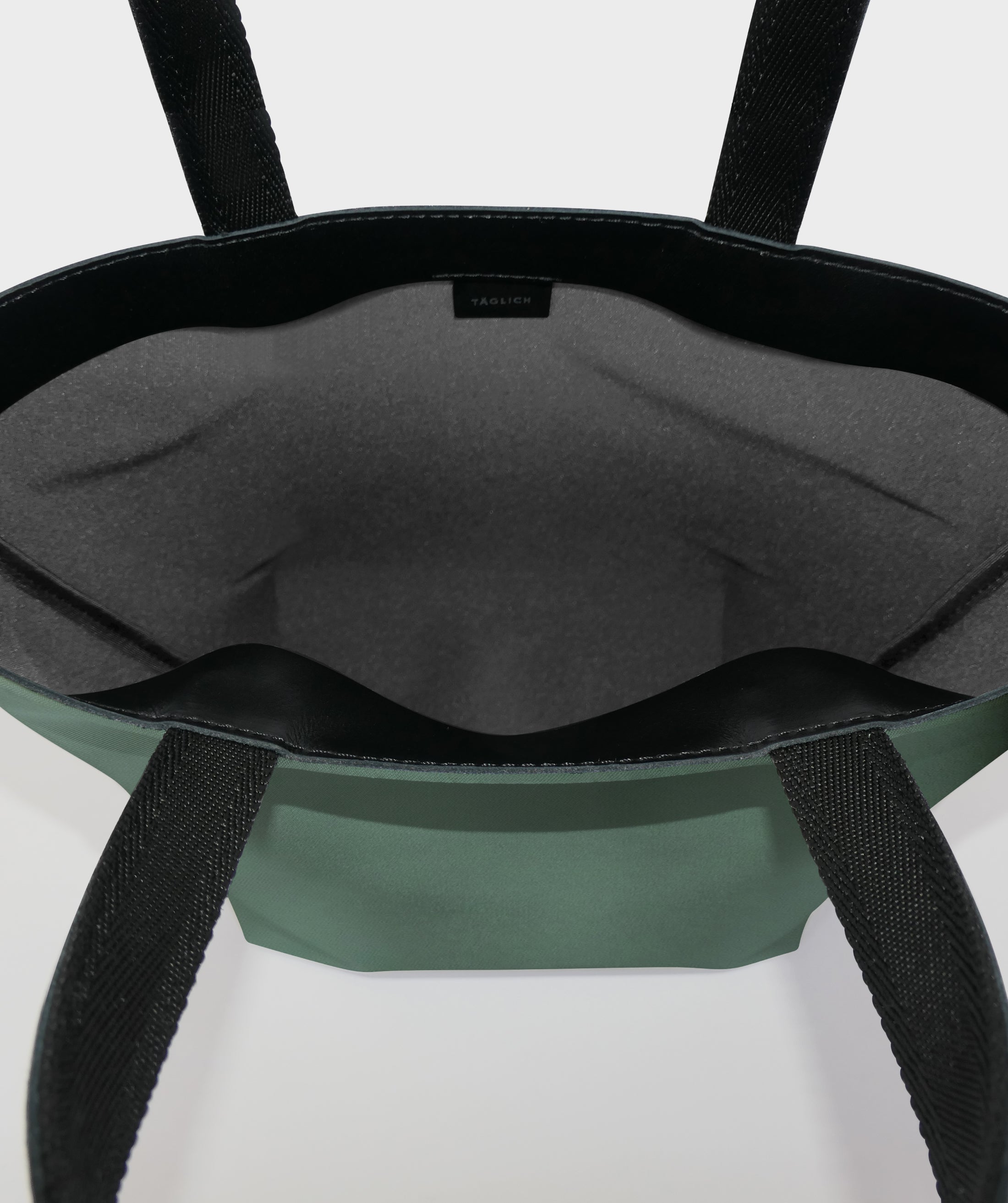 Taglich たぐりっひ タグリッヒ タグリッヒ - 革小物オンラインストア ナイロントートバッグ ランチ ダークグリーン