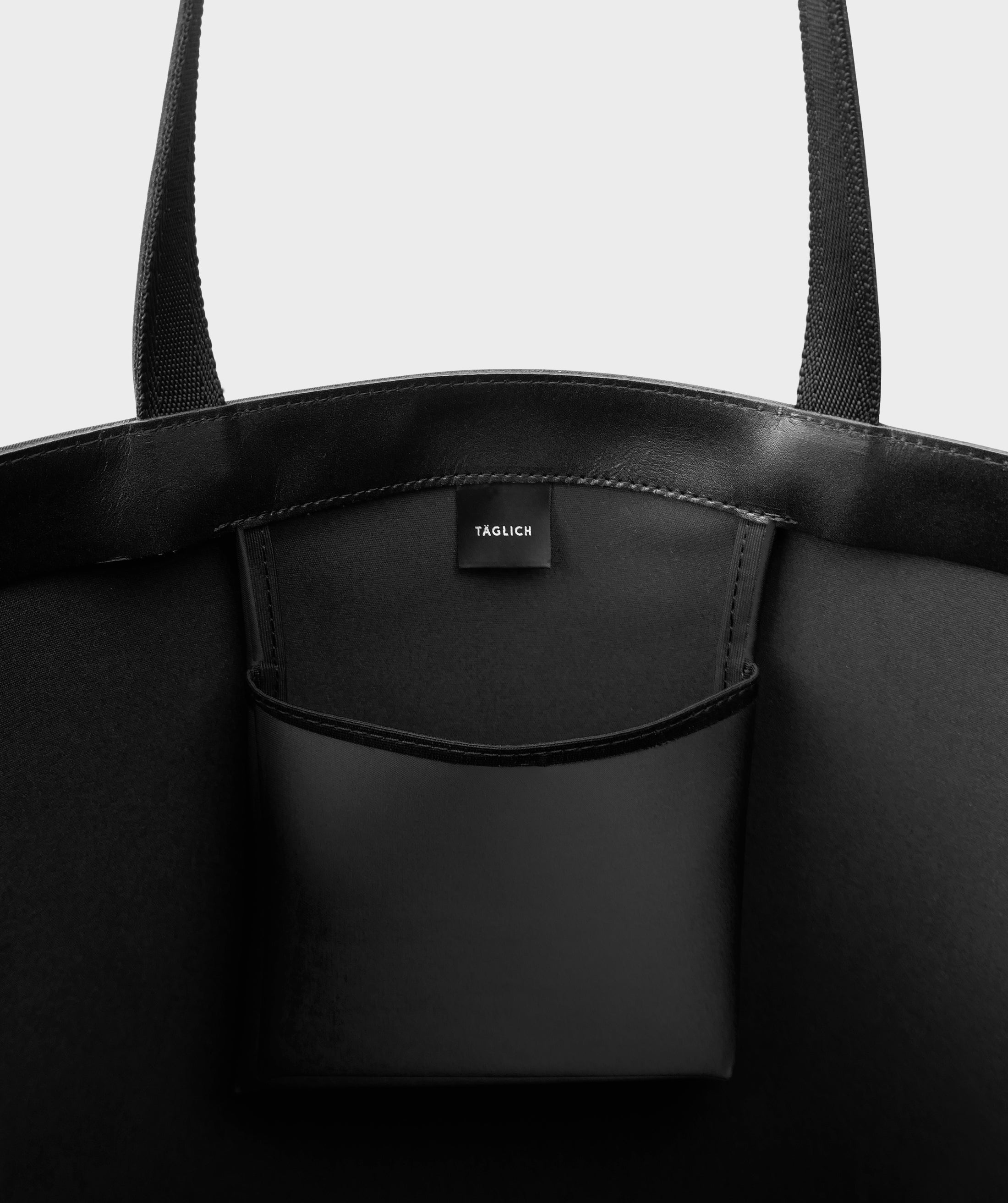 Taglich たぐりっひ タグリッヒ タグリッヒ - 革小物オンラインストア ナイロントートバッグ L ブラック