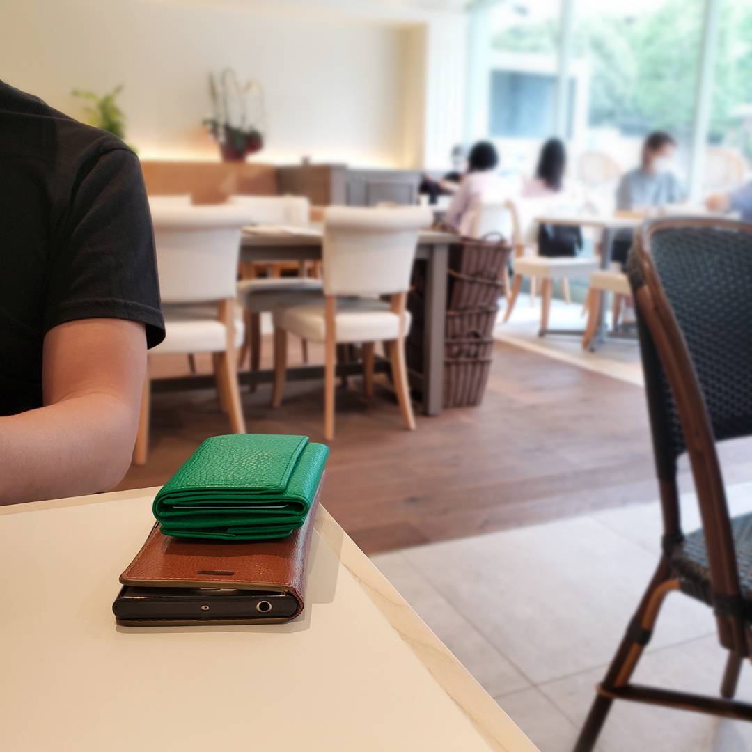 Taglich たぐりっひ タグリッヒ TAGLICH - 革小物オンラインストア 極小三つ折り財布 +1ポケット アドリア グリーン【ボックスタイプ】