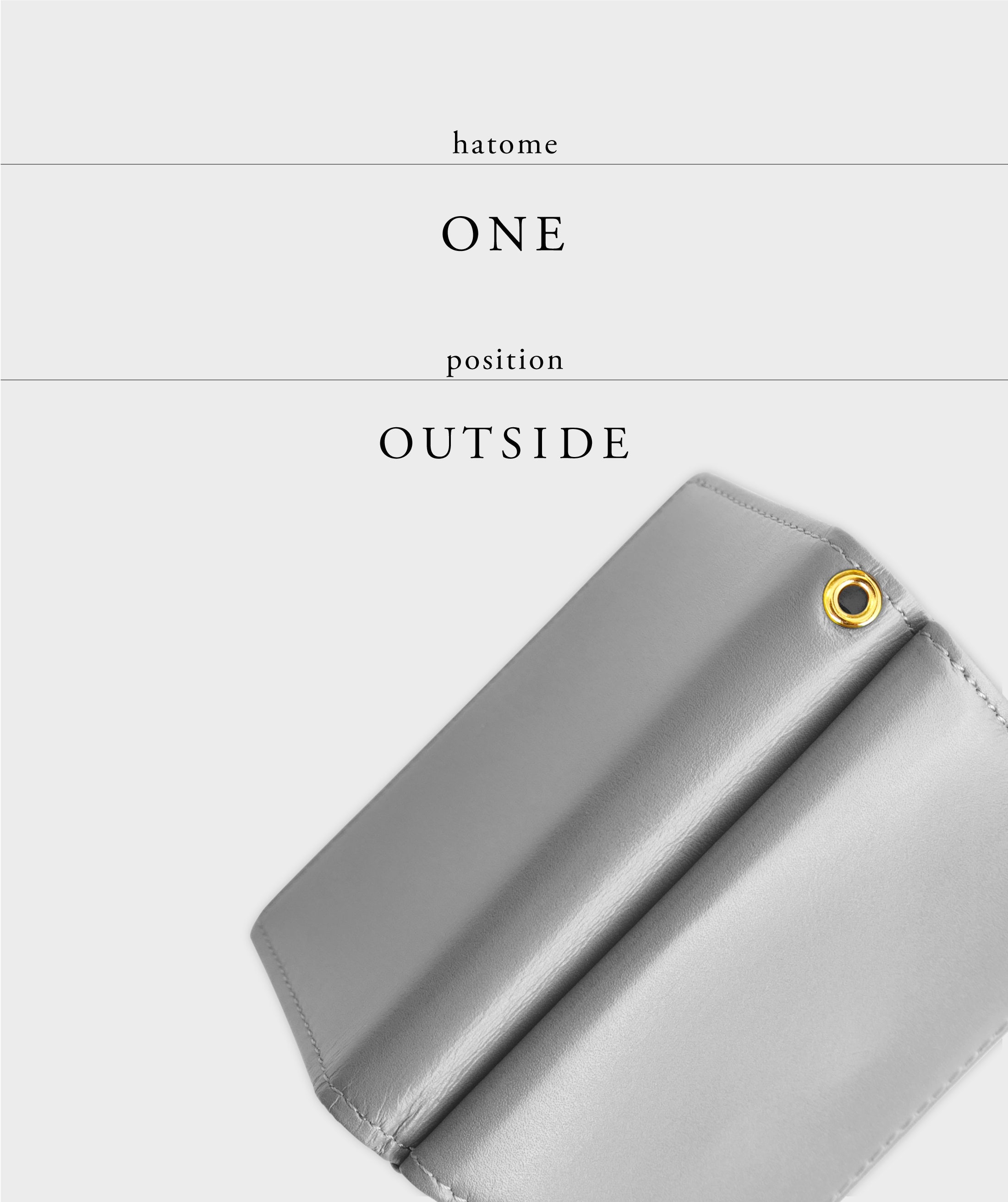 Taglich たぐりっひ タグリッヒ タグリッヒ- 革小物オンラインストア 【限定ギフト価格】ハトメ加工 極小三つ折り財布用